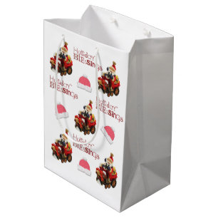 Holiday Blessings VintageSanta Christmas Gift Bags