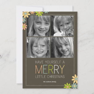 Holiday Blooms Christmas Cards/Holiday Photo Cards