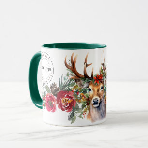 Holiday Boho Mug with Business Logo