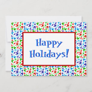 Holiday Boomerangs Invitation