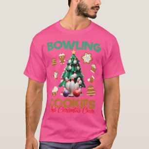 Holiday Bowling Xmas Bowling Team Matching Bowling T-Shirt