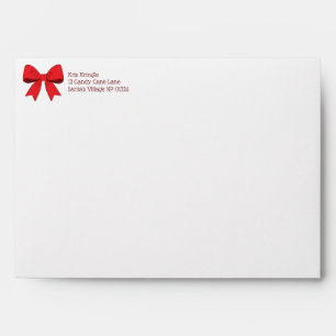 Holiday Bows Envelope