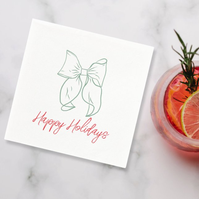 Holiday Bows  Napkin (Creator Uploaded)