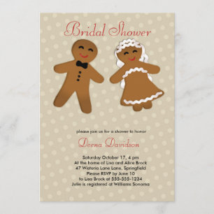 Holiday Bridal Shower Invitation or Save the Date