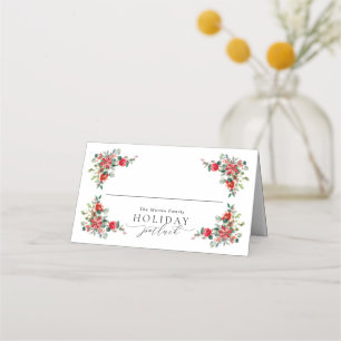 Holiday Buffet Potluck Food Name Sign Place Card