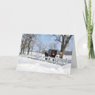 Holiday Buggy Drive Card