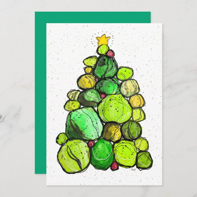 Holiday Cairn Christmas Card (Front/Back)