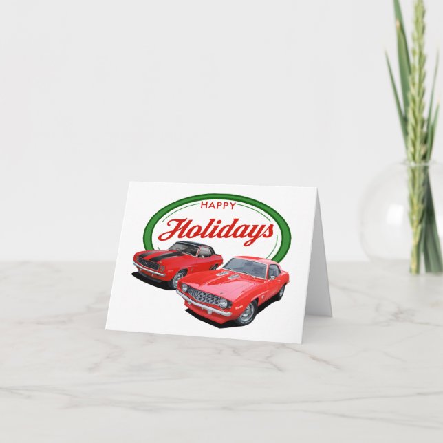 Holiday Camaros Card (Front)