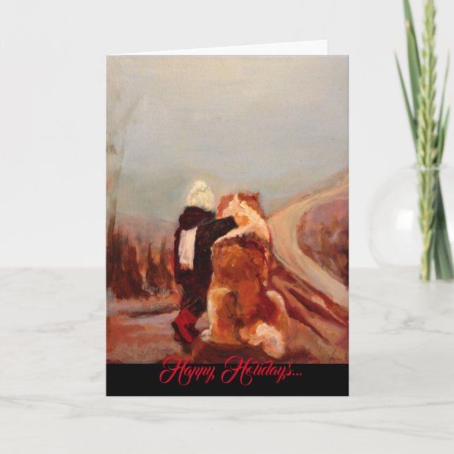 Holiday Card  "Best Friends Forever" (Front)