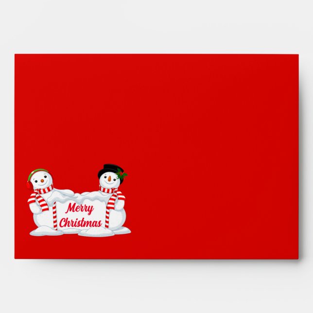 Holiday Card Envelope (Front)