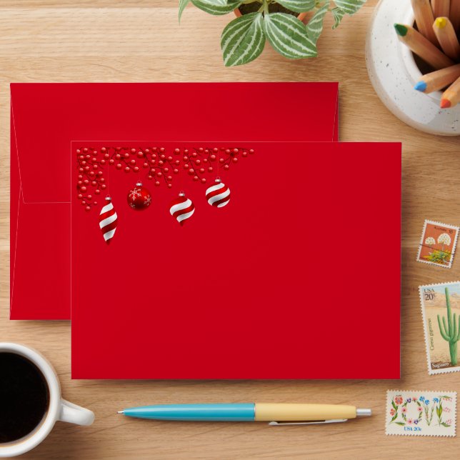 Holiday Card Envelope (Desk)