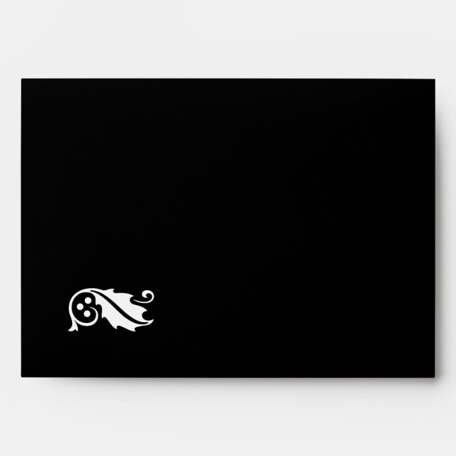 Holiday Card Envelope Holly (Front)