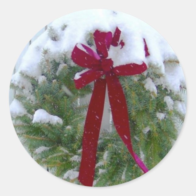 Holiday Card Envelope Seals (Front)