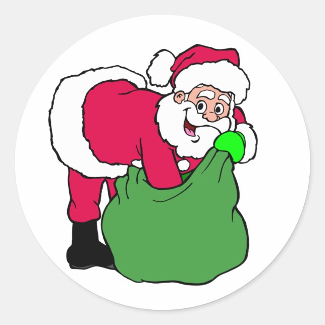 Holiday Card Envelope Seals (Front)