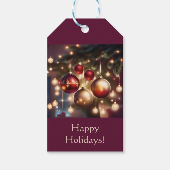 Holiday Card Gift Tags (Front)