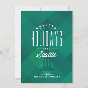 Holiday Card *Greetings From Seattle*