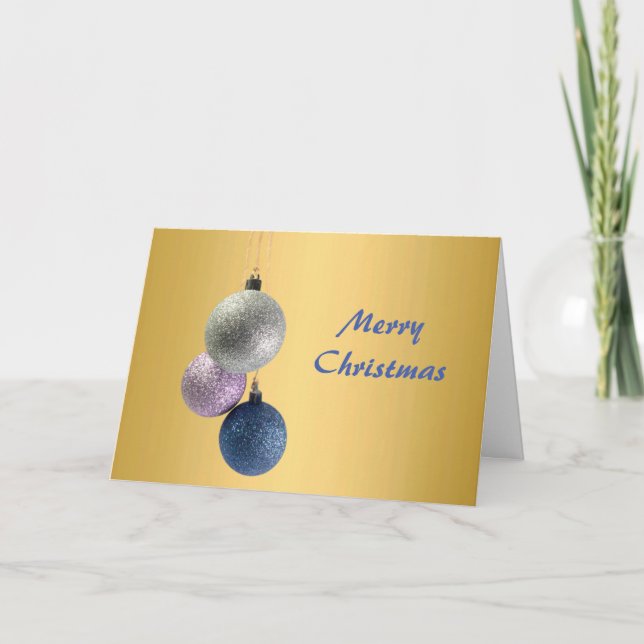Holiday Card Merry Christmas (Front)