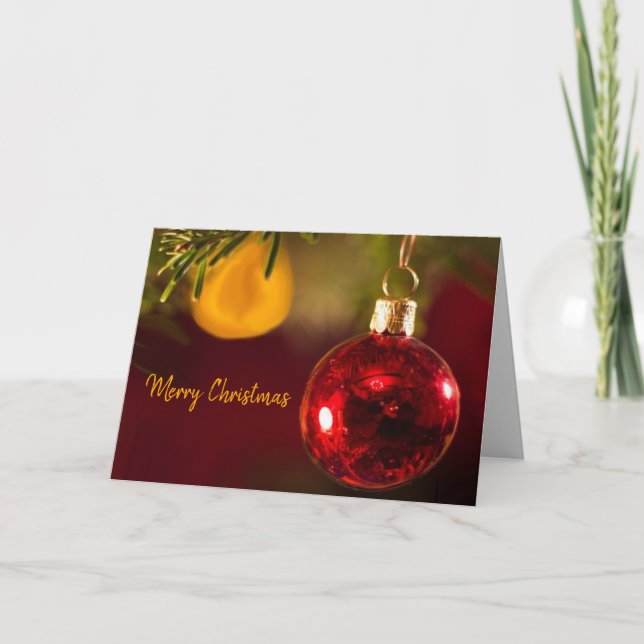 Holiday Card Merry Christmas (Front)