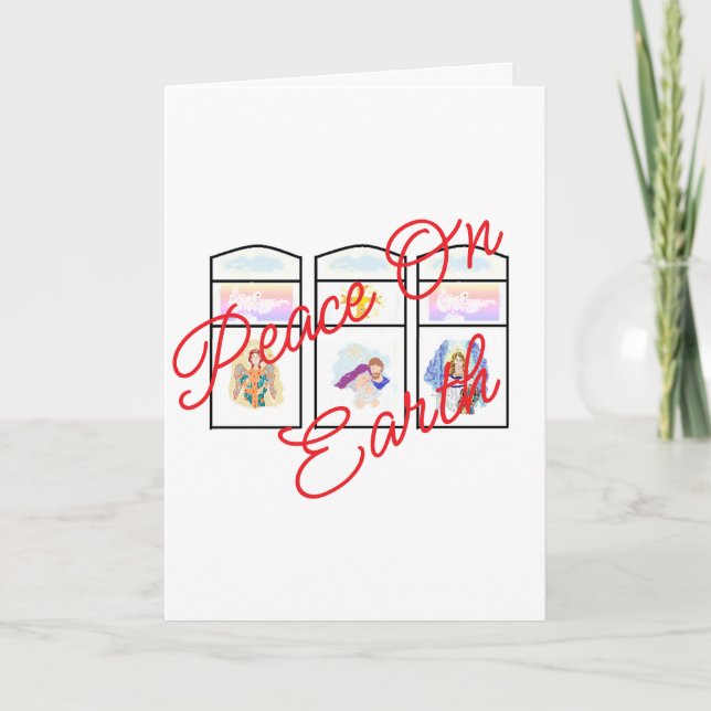 Holiday Card : Peace On Earth (Front)