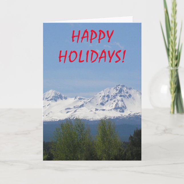 Holiday Card Reaching Out (Front)