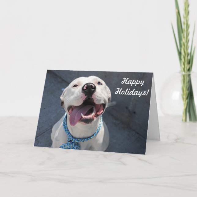 Holiday Card "So happy" (Front)