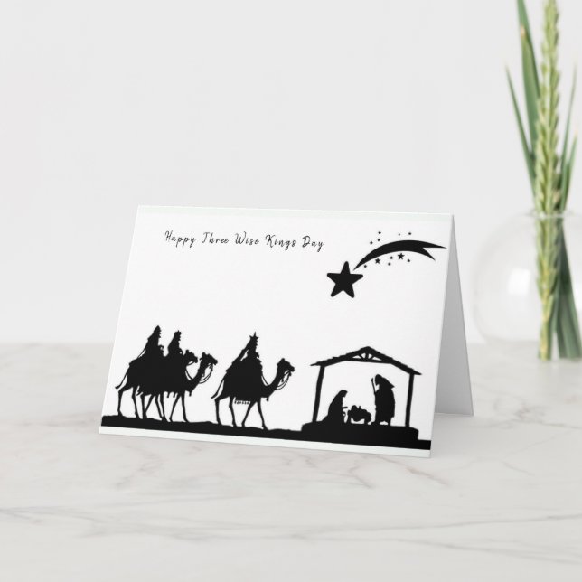Holiday Card Three Wise Men Epiphany (Front)