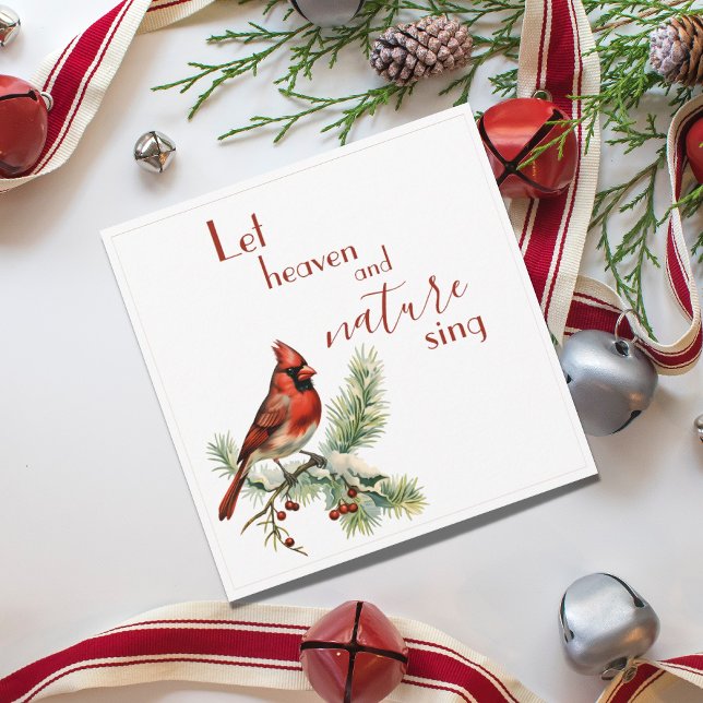 Holiday Cardinal Inspirational Christmas Card (Creator Uploaded)