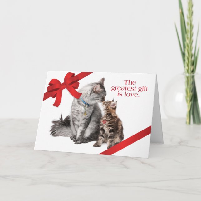 Holiday Cats Card (Front)