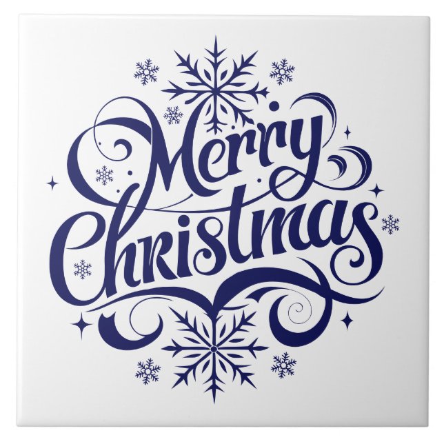 Holiday Ceramic Tile (Front)
