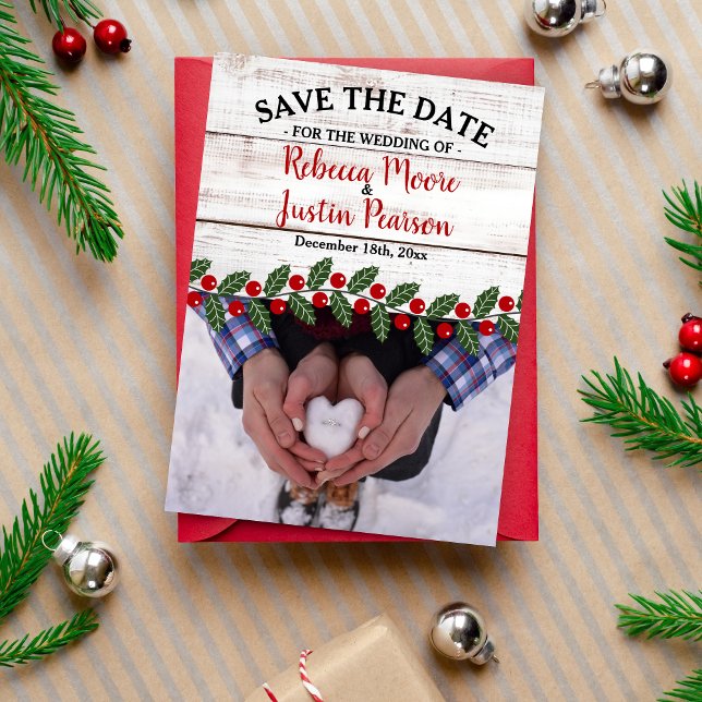 Holiday Charm II Winter/Christmas Save The Date (Creator Uploaded)