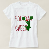 Holiday Cheer Cheerleader Christmas Spirit