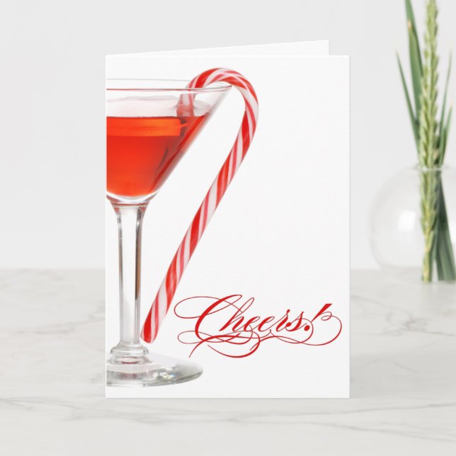 Holiday Cheer Christmas Card (Front)