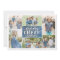 Holiday Cheer Collage Holiday Photo Card Navy