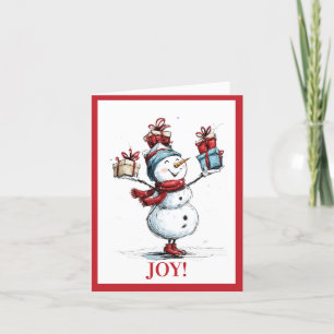 Holiday Cheer – Festive Greetings Holiday Card