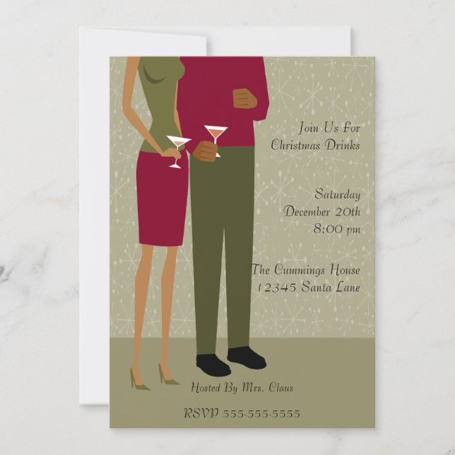 Holiday Cheer Invitation (AA) (Front)