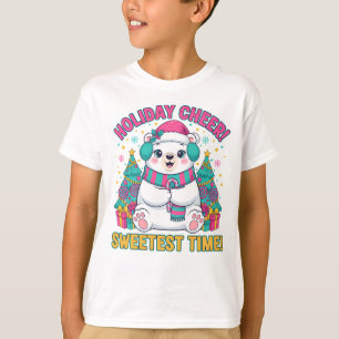 Holiday Cheer Polar Bear T-Shirt – Sweetest Time
