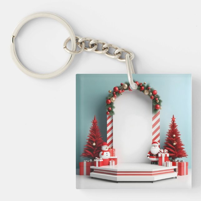 Holiday Cheer Stage Key Ring (Front)