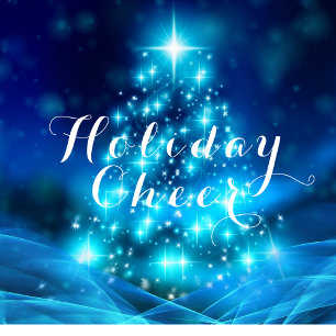   Holiday Cheer Tree Decoration Card