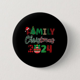 Holiday Cheerful Family Matching Christmas Apparel 6 Cm Round Badge