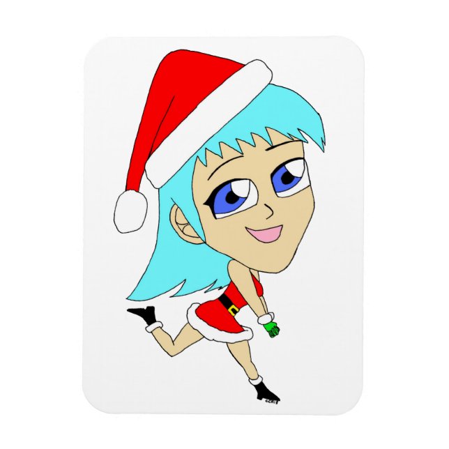holiday chibi   magnet (Vertical)