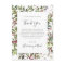 Holiday Chic Botanical | White Thank You Card