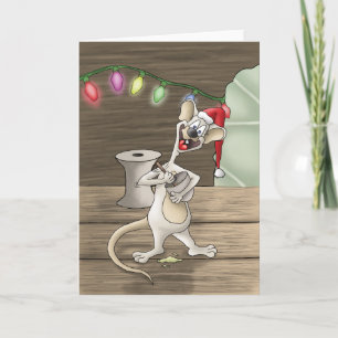 Holiday Christmas Cards: A Creature was stirring