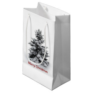 Holiday Christmas Classy Photograph gift bags