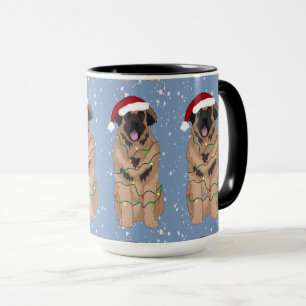 Holiday Christmas Leonberger  Mug