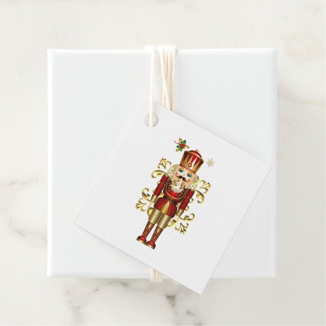 Holiday Christmas Nutcracker  Favour Tags (In Situ)