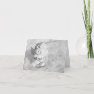 Holiday Christmas Snow Angel Card