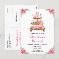 Holiday Christmas Tea Party Pink