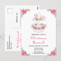 Holiday Christmas Tea Party Pink