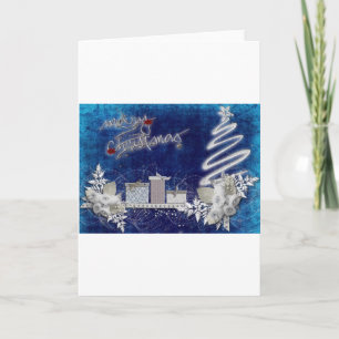 Holiday Christmas Tree Party Destiny Celebration Card