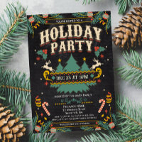 Holiday Christmas Winter Party Invitation